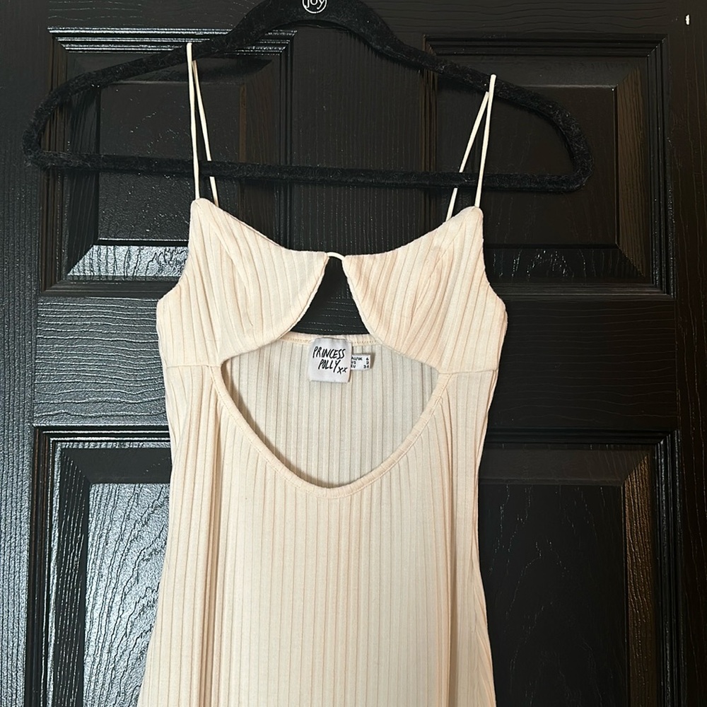 Princess Polly Ribbed cutout dress